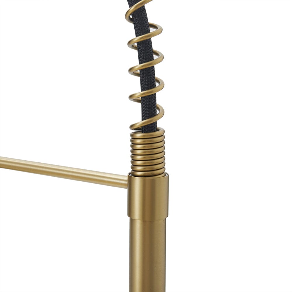 Single Handle Kitchen Faucet with Spring Spout - House Comfort