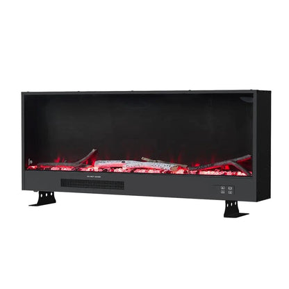 Smallbee 33/46/58inch WiFi Electric Fireplace with LED Display & Realistic Flame Effect - House Comfort
