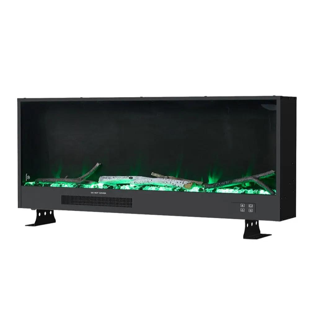 Smallbee 33/46/58inch WiFi Electric Fireplace with LED Display & Realistic Flame Effect - House Comfort