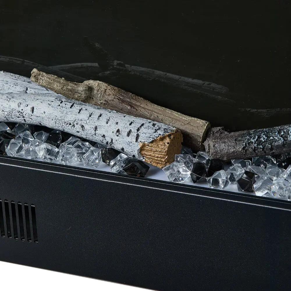 Smallbee 33/46/58inch WiFi Electric Fireplace with LED Display & Realistic Flame Effect - House Comfort