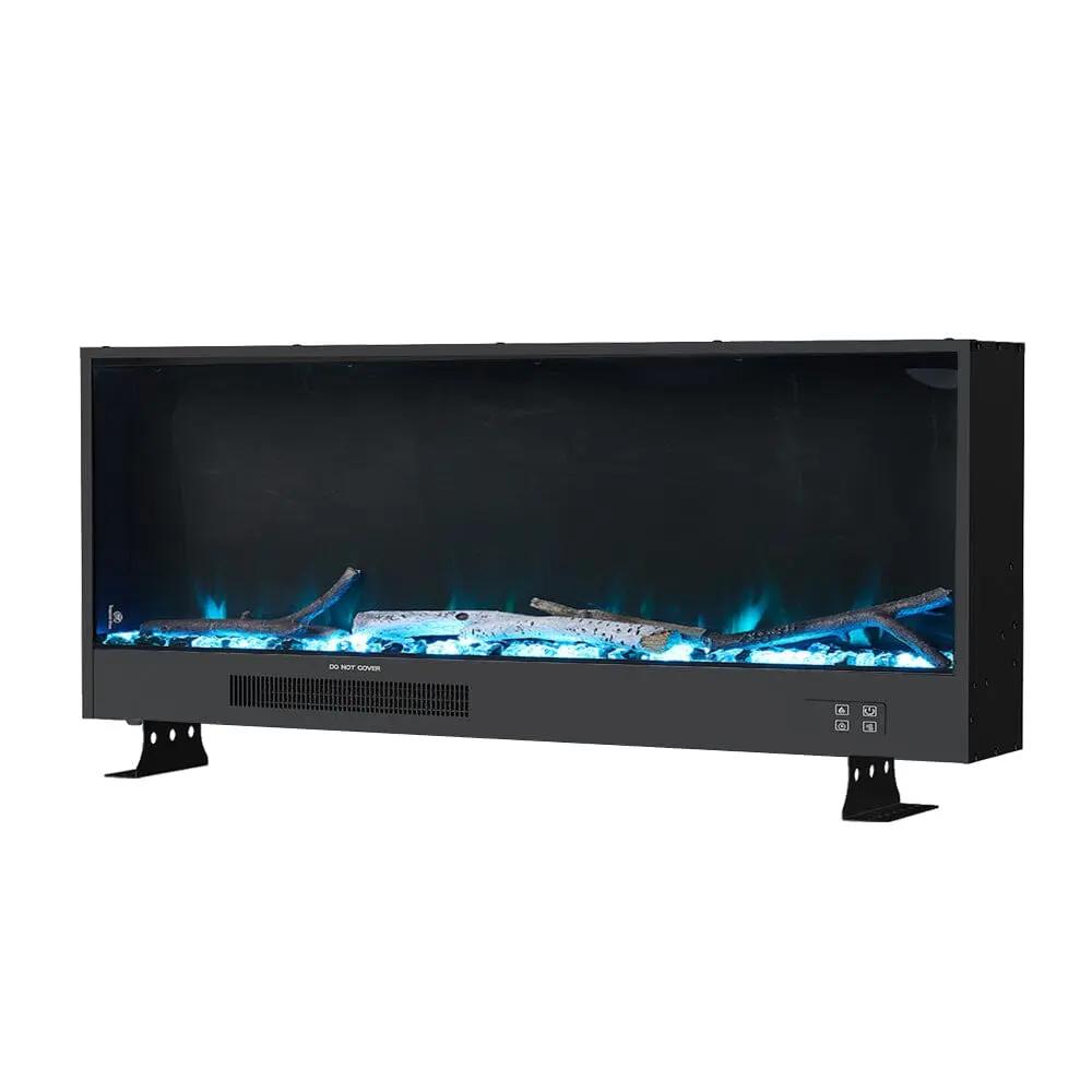 Smallbee 33/46/58inch WiFi Electric Fireplace with LED Display & Realistic Flame Effect - House Comfort