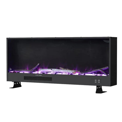 Smallbee 33/46/58inch WiFi Electric Fireplace with LED Display & Realistic Flame Effect - House Comfort