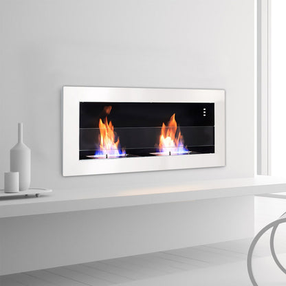 Smallbee Stainless Steel Wall Mount Bioethanol Fireplace Insert - House Comfort
