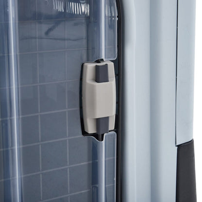 Small/Medium Weatherproof Comfortable Dog House Kennel with Skylight and Door - House Comfort