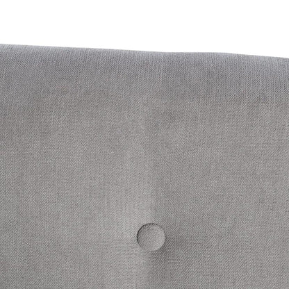 Solid Wooden Frame Upholstered Tufted Armchair - House Comfort