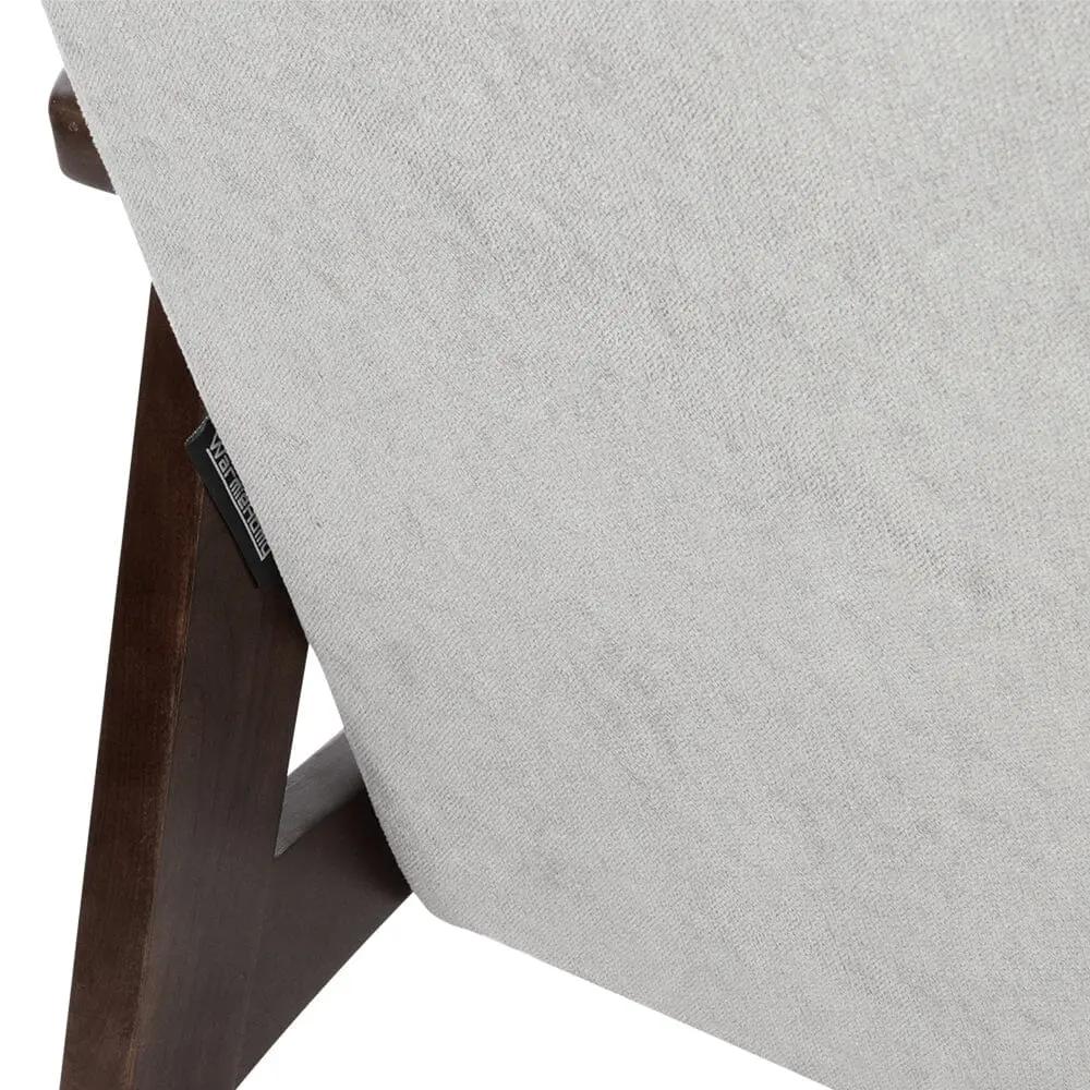 Solid Wooden Frame Upholstered Tufted Armchair - House Comfort