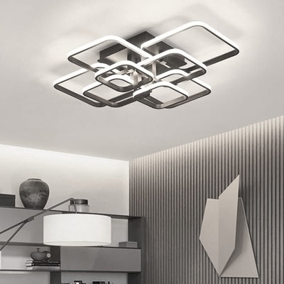 Square LED Ceiling Light Lamp Chandelier Lights Living Bedroom