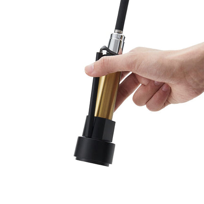 Stainless Steel Kitchen Faucet with Pull Down Spring Spout and Pot Filler - House Comfort