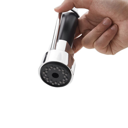 Stainless Steel Kitchen Faucet with Pull Down Spring Spout and Pot Filler - House Comfort