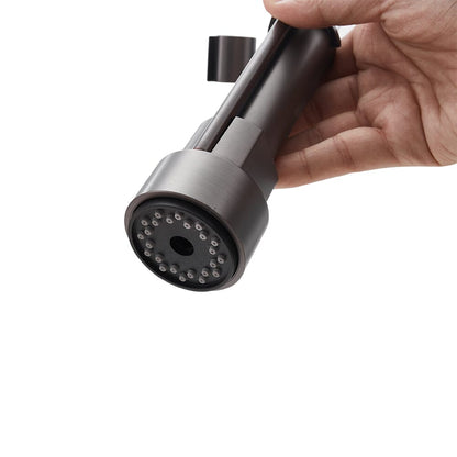 Stainless Steel Kitchen Faucet with Pull Down Spring Spout and Pot Filler - House Comfort