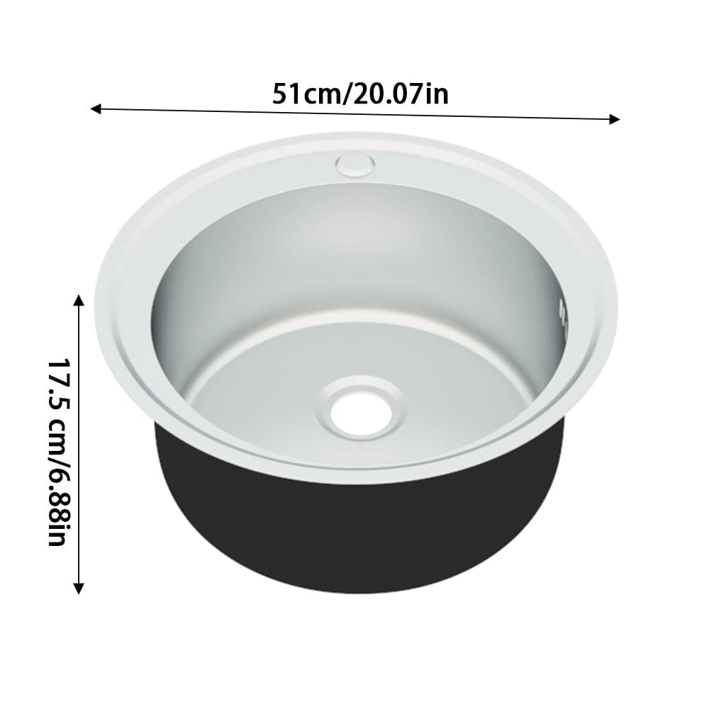 Stainless Steel Kitchen Sink Single Bowl Catering - House Comfort