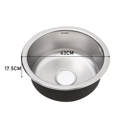 Stainless Steel Kitchen Sink Single Bowl Catering - House Comfort