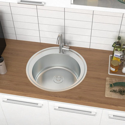Stainless Steel Kitchen Sink Single Bowl Catering - House Comfort