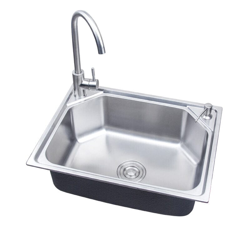 Stainless Steel Kitchen Sink Single Bowl Catering - House Comfort