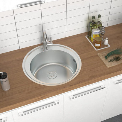 Stainless Steel Kitchen Sink Single Bowl Catering - House Comfort