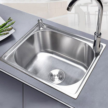 Stainless Steel Kitchen Sink Single Bowl Catering - House Comfort