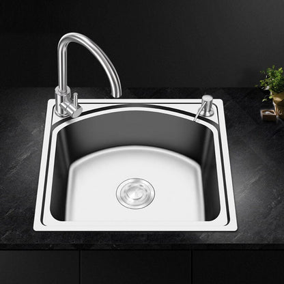 Stainless Steel Kitchen Sink Single Bowl Catering - House Comfort