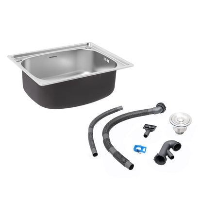 Stainless Steel Kitchen Sink Single Bowl Catering Sink - House Comfort