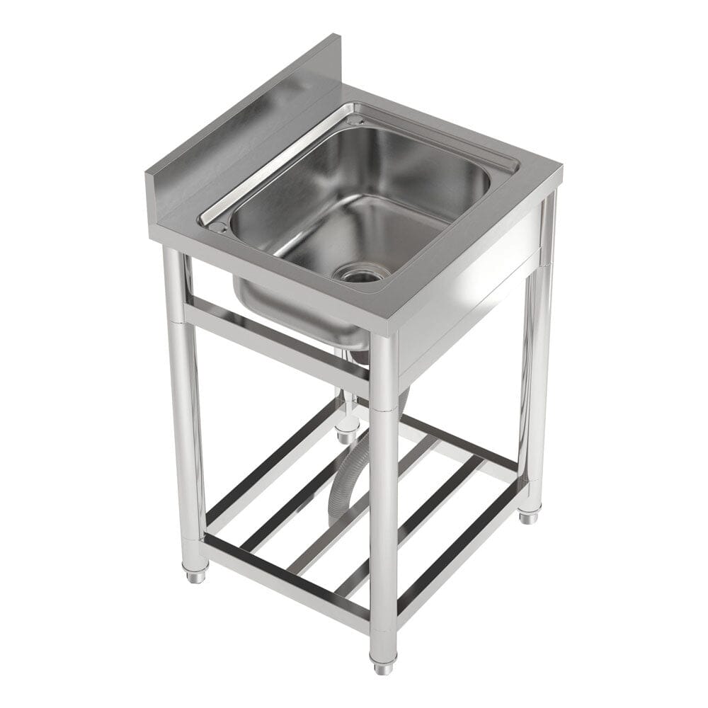 Stainless Steel One Compartment Commercial Sink - House Comfort