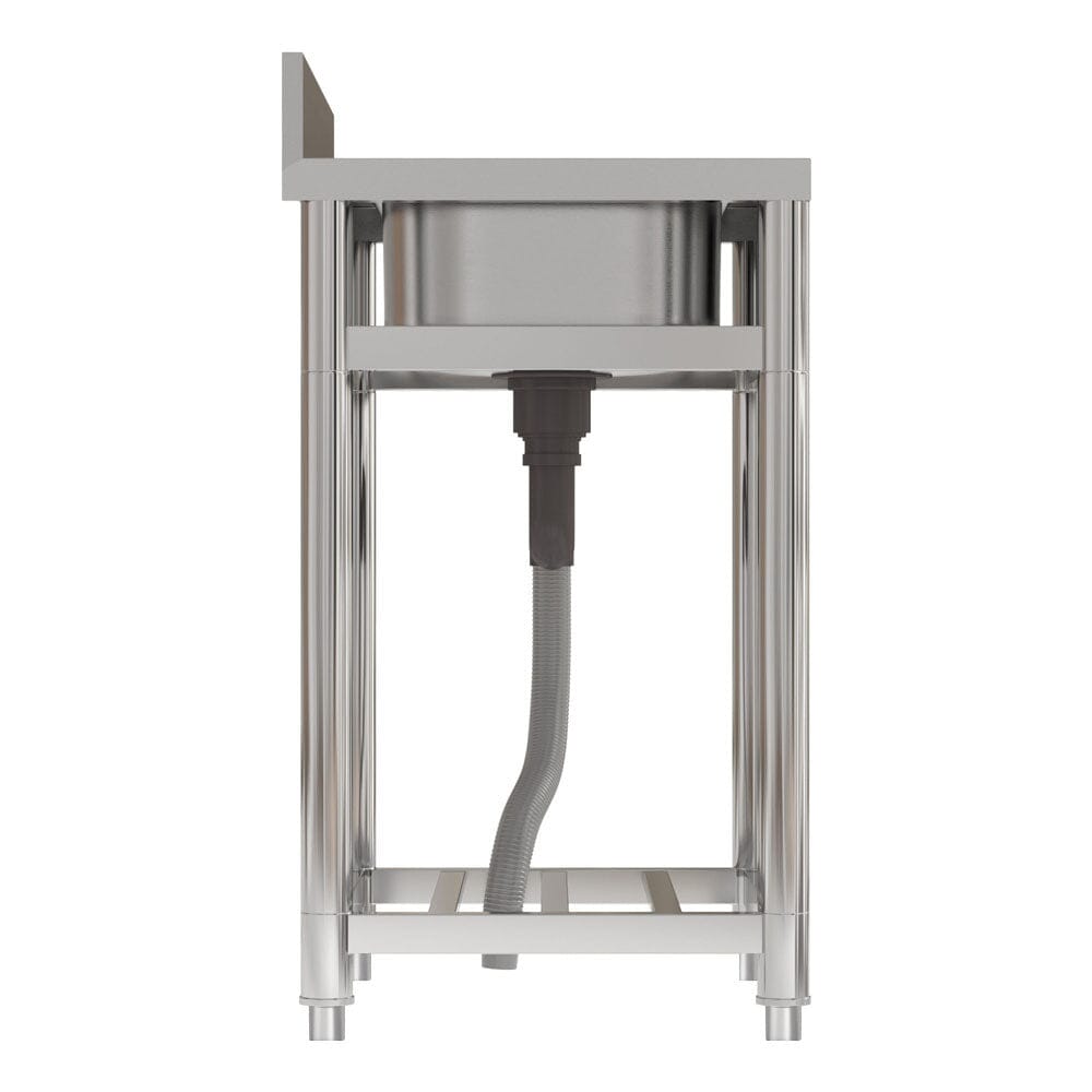Stainless Steel One Compartment Commercial Sink - House Comfort