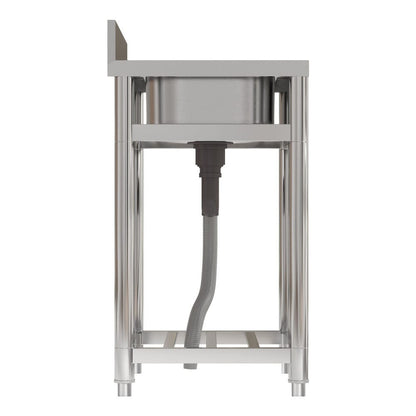 Stainless Steel One Compartment Commercial Sink - House Comfort