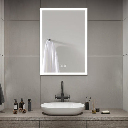 Surface Mount Frameless Single Door LED Mirror Cabinet - House Comfort
