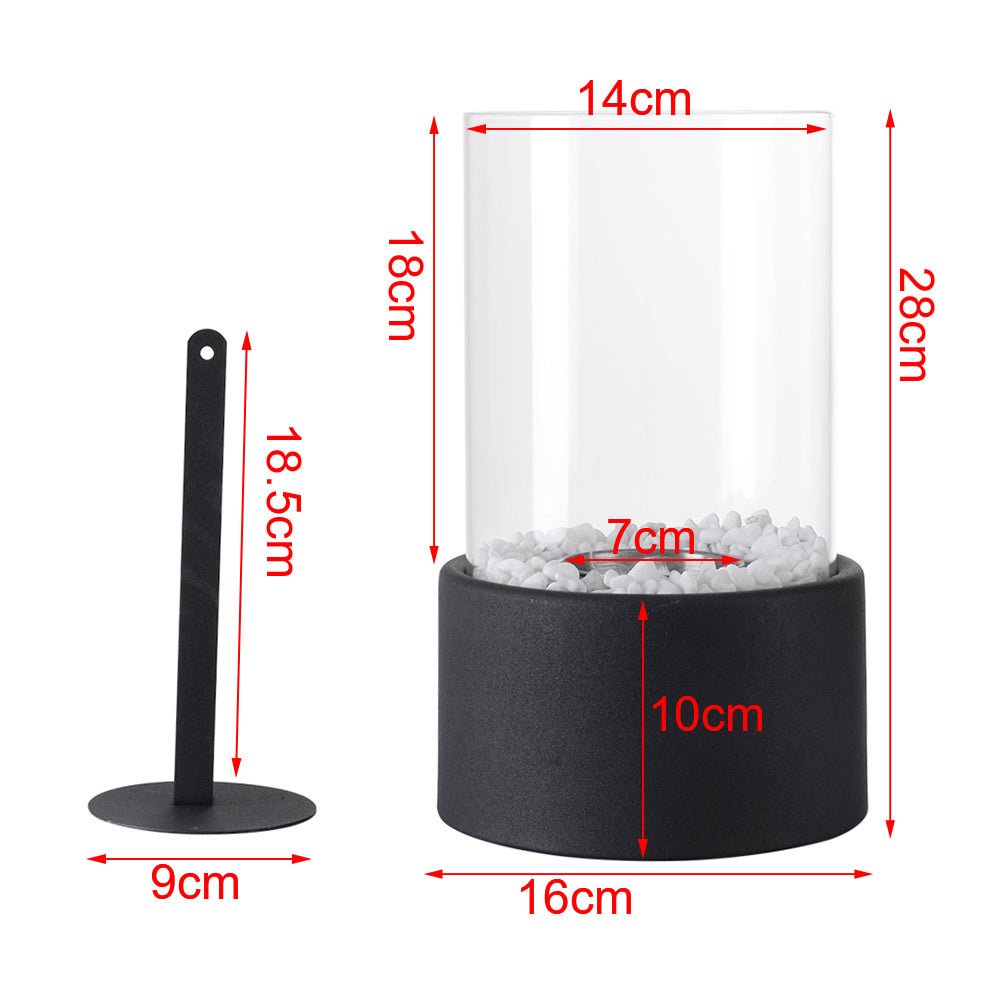 Tabletop Fireplaces Bio Ethanol Fireplace Smokeless Heater for Dancing Flame - House Comfort