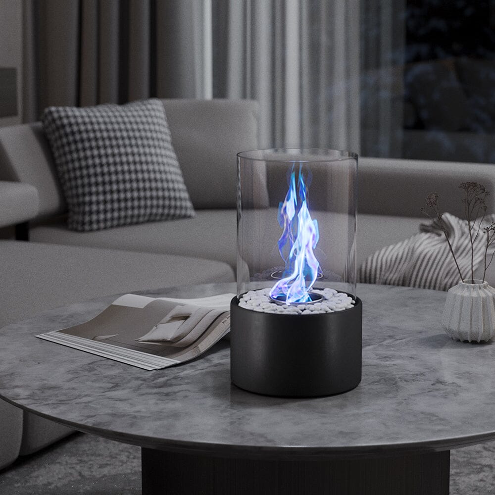 Tabletop Fireplaces Bio Ethanol Fireplace Smokeless Heater for Dancing Flame - House Comfort