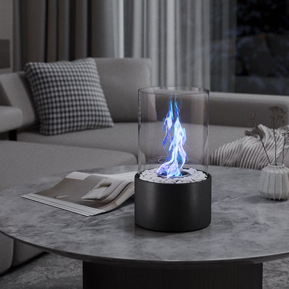 Tabletop Fireplaces Bio Ethanol Fireplace Smokeless Heater for Dancing Flame - House Comfort