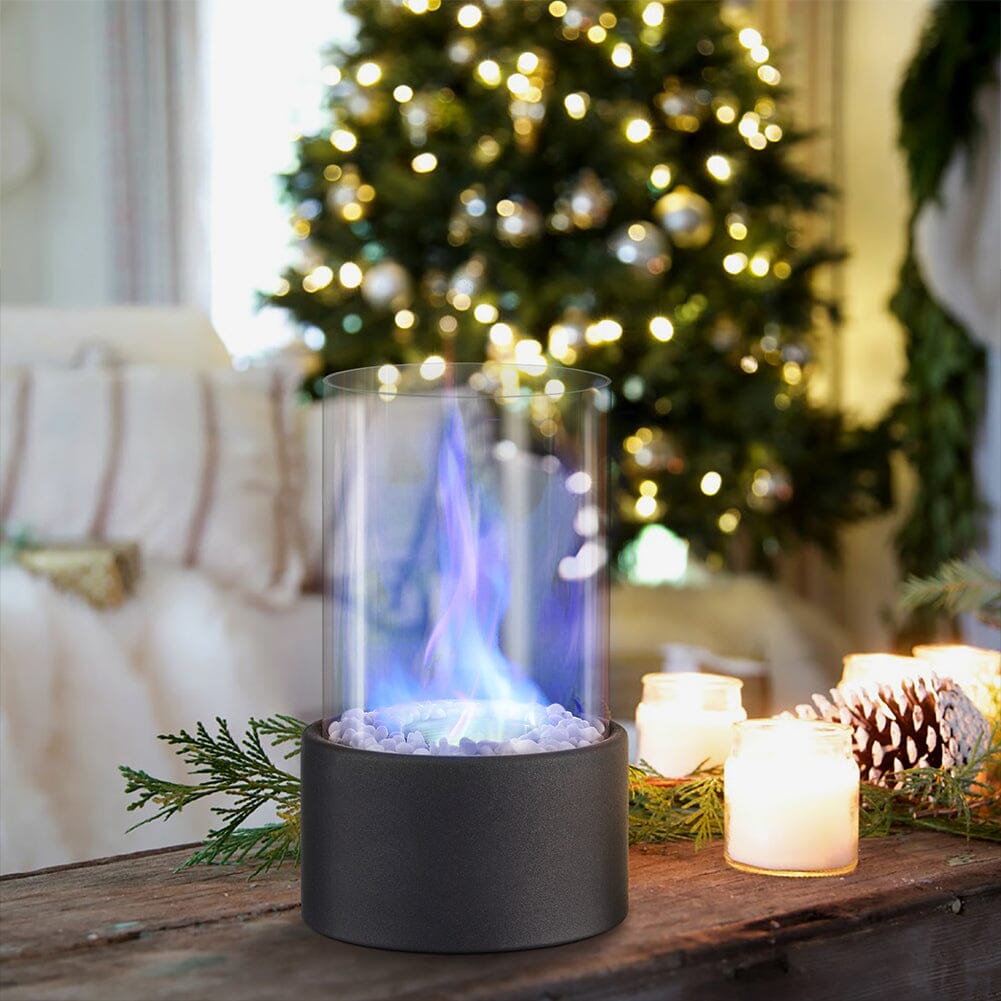 Tabletop Fireplaces Bio Ethanol Fireplace Smokeless Heater for Dancing Flame - House Comfort