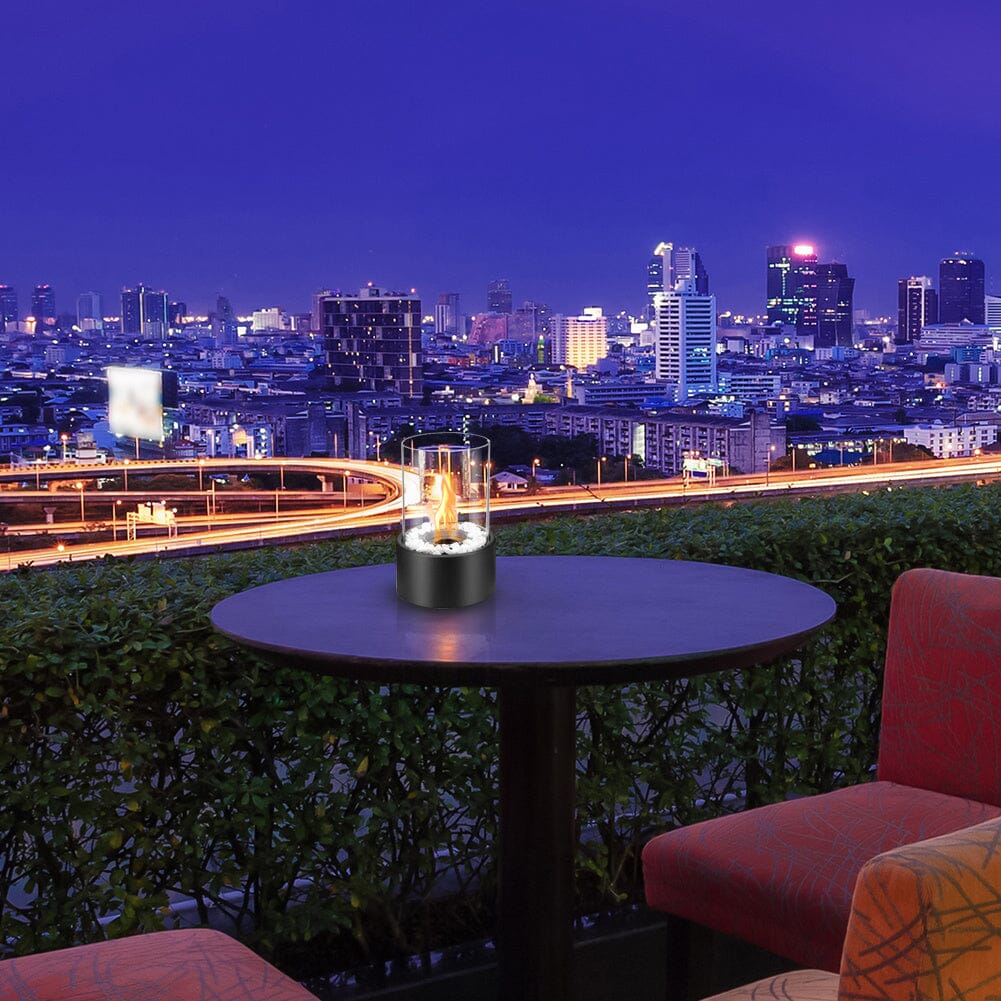 Tabletop Fireplaces Bio Ethanol Fireplace Smokeless Heater for Dancing Flame - House Comfort