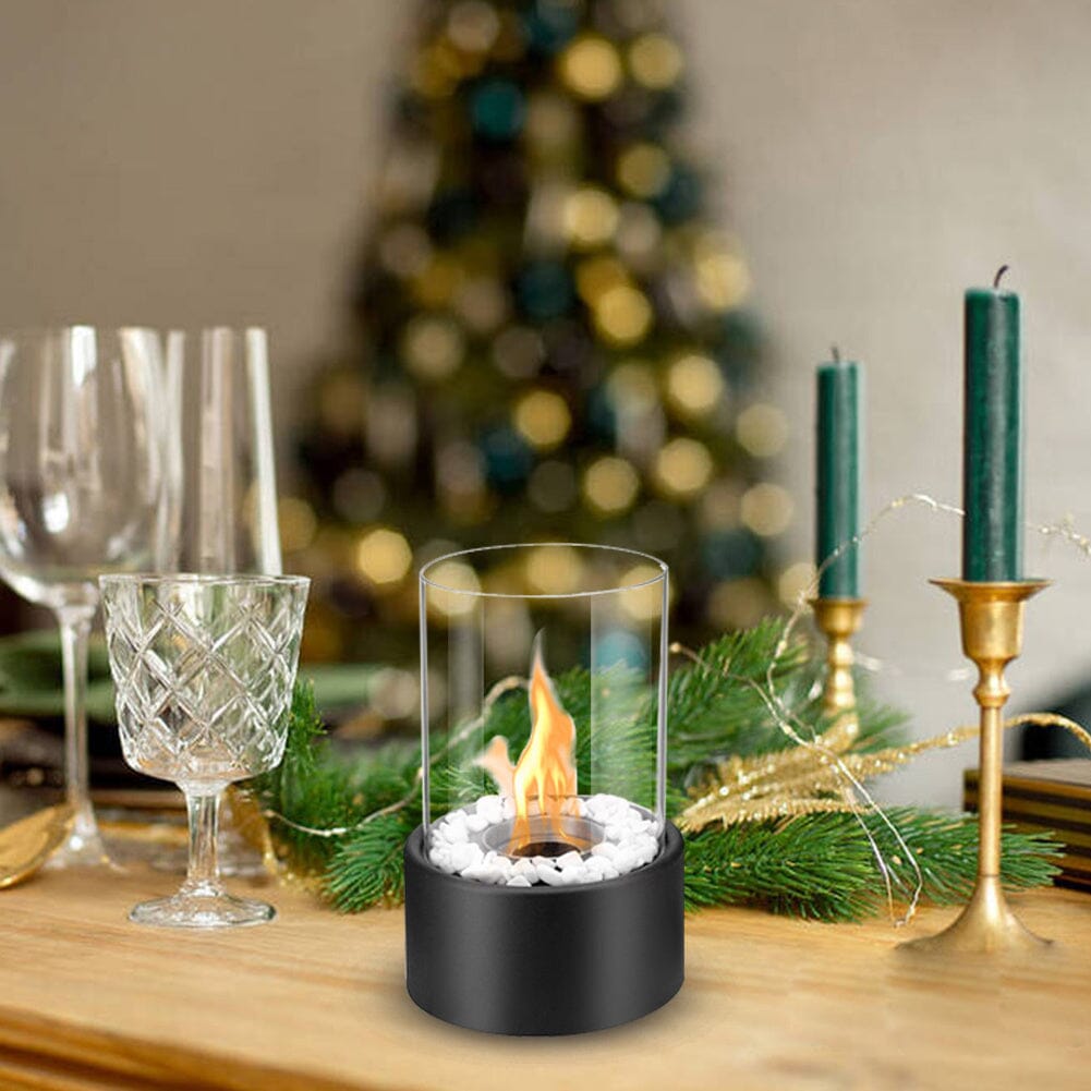 Tabletop Fireplaces Bio Ethanol Fireplace Smokeless Heater for Dancing Flame - House Comfort