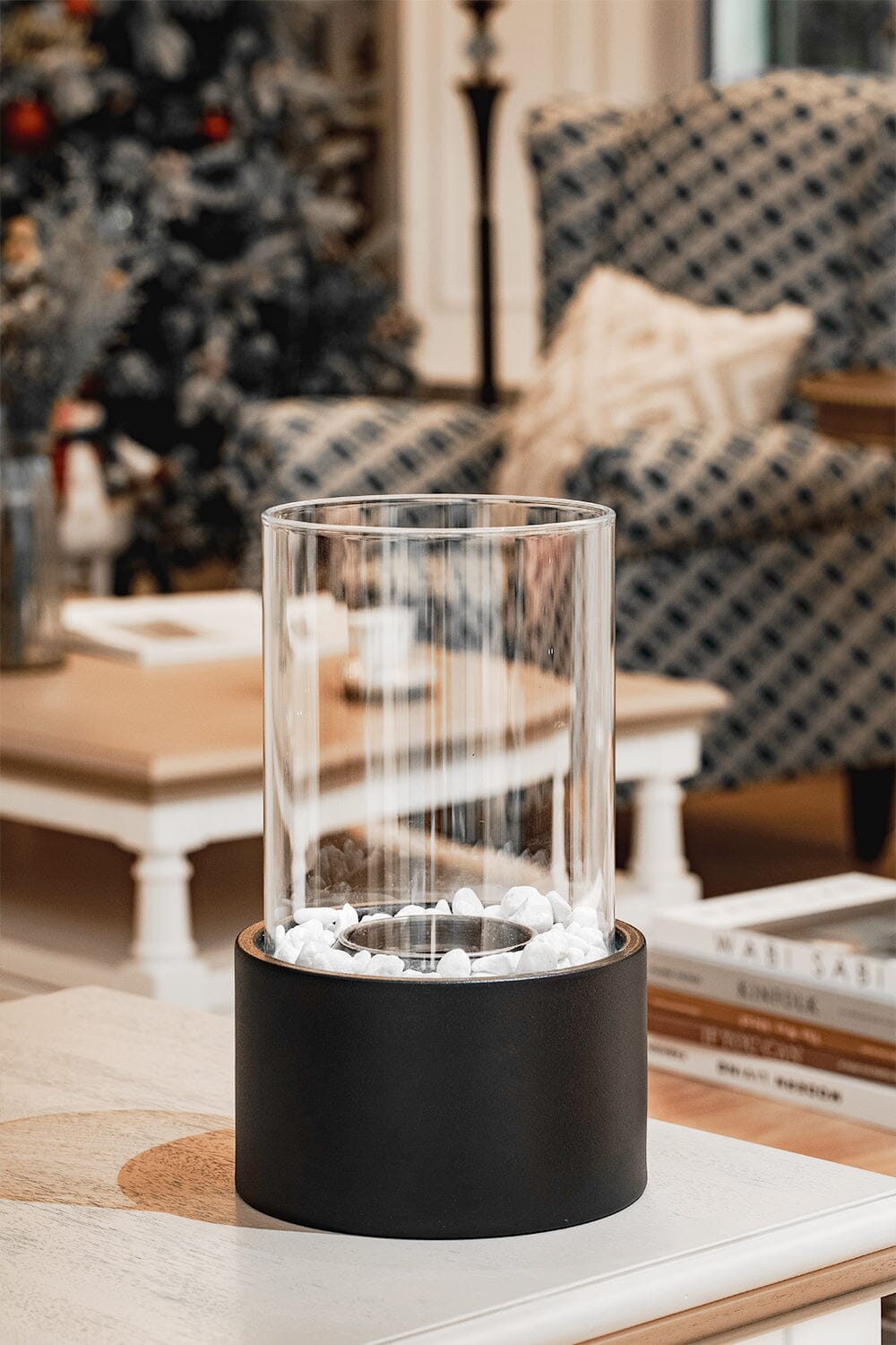 Tabletop Fireplaces Bio Ethanol Fireplace Smokeless Heater for Dancing Flame - House Comfort