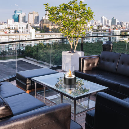 Tabletop Fireplaces Bio Ethanol Fireplace Smokeless Heater for Dancing Flame - House Comfort