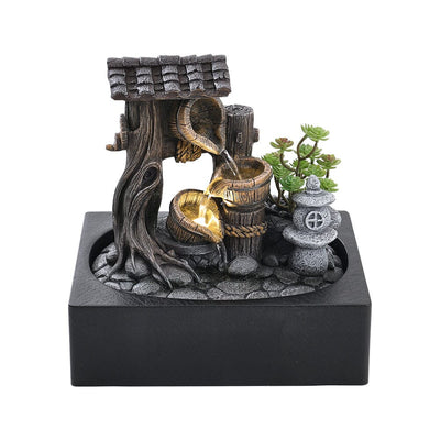 Tabletop Fountain Relaxation Water Feature for Home Decor Perfect for Relaxation Meditation secondary