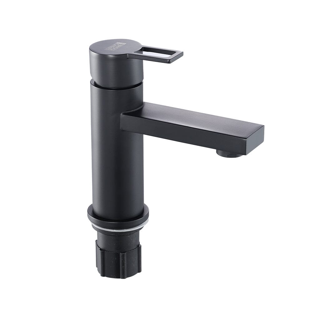 Timeless Matte Black Stainless Steel Bathroom Tap - House Comfort