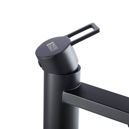 Timeless Matte Black Stainless Steel Bathroom Tap - House Comfort