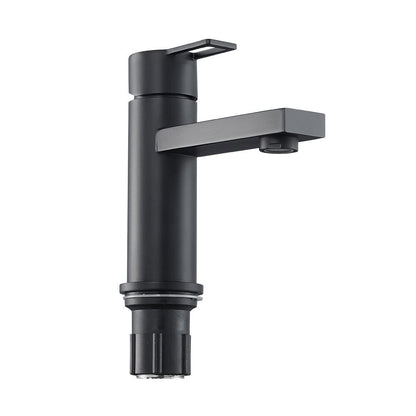 Timeless Matte Black Stainless Steel Bathroom Tap - House Comfort