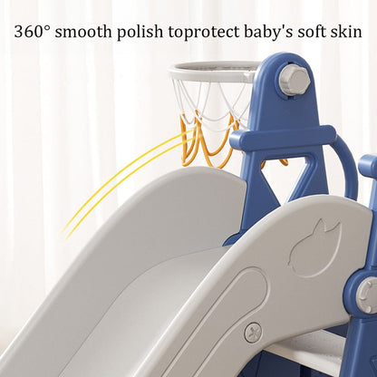 Toddler Kids 3 - in - 1 Plastic Climber and Swing Set - House Comfort