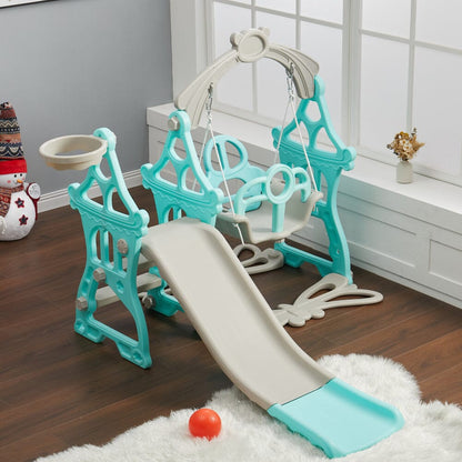 Toddler Swing and Slide Playset for Indoor and Outdoor - House Comfort