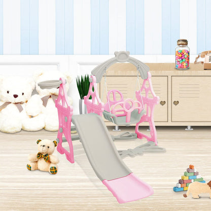 Toddler Swing and Slide Playset for Indoor and Outdoor - House Comfort