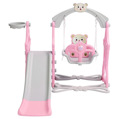 Toddler Swing and Slide Playset for Indoor and Outdoor - House Comfort