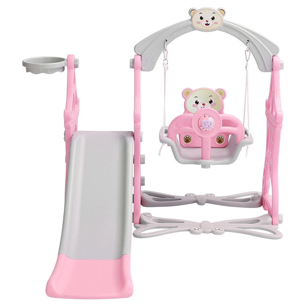 Toddler Swing and Slide Playset for Indoor and Outdoor - House Comfort