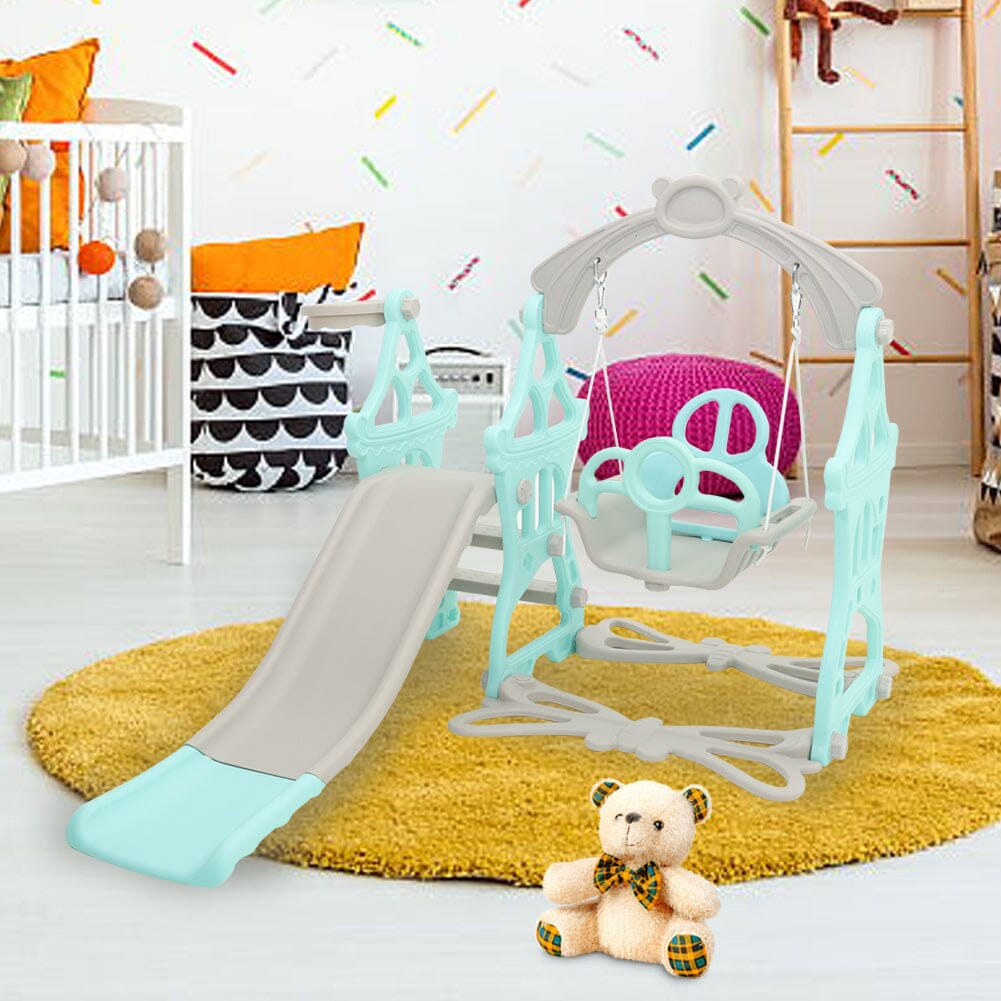 Toddler Swing and Slide Playset for Indoor and Outdoor - House Comfort