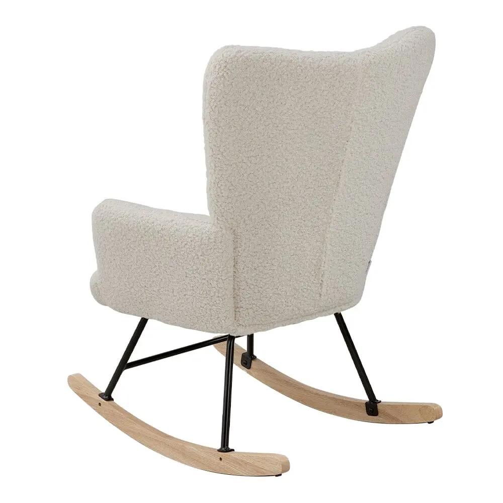 Tufted Upholstered Rocking Chair - House Comfort