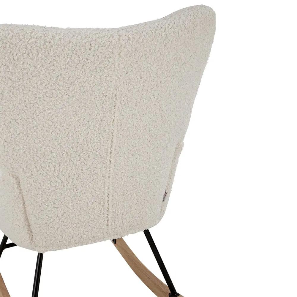 Tufted Upholstered Rocking Chair - House Comfort