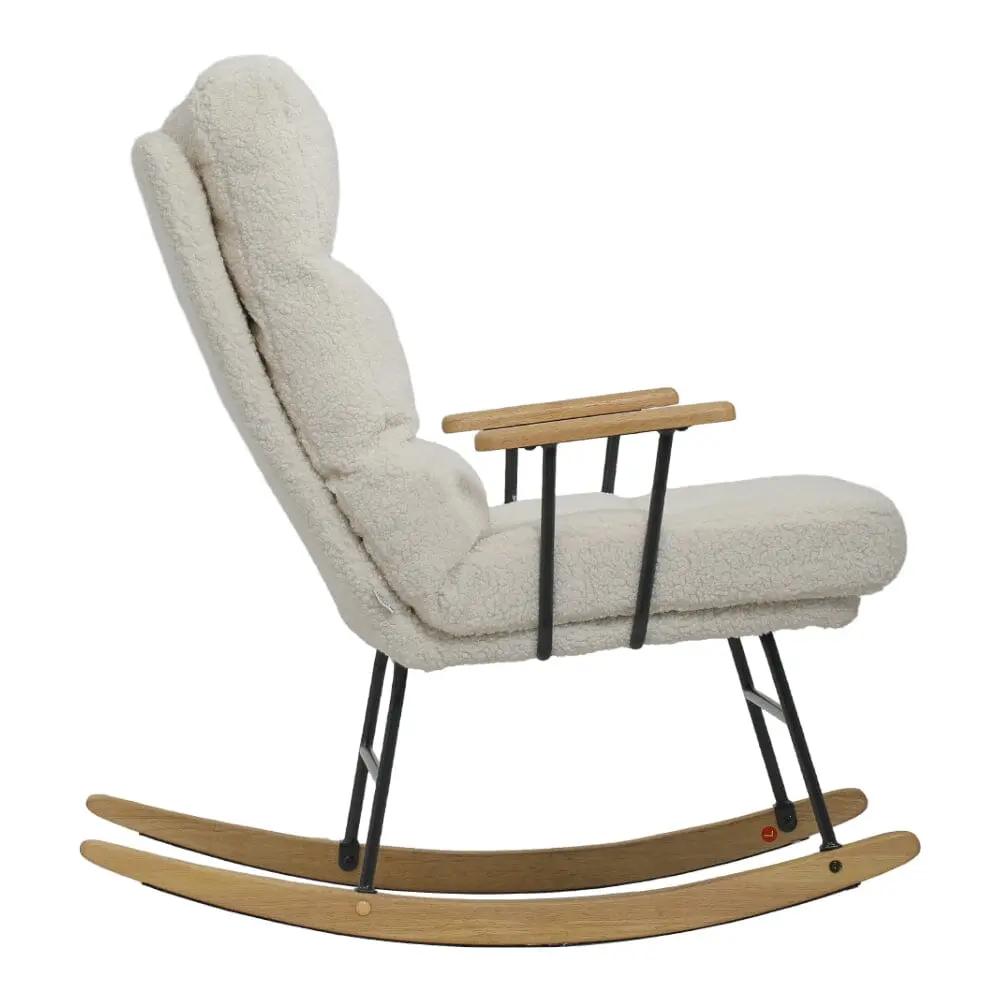 Tufted Upholstered Rocking Chair - House Comfort