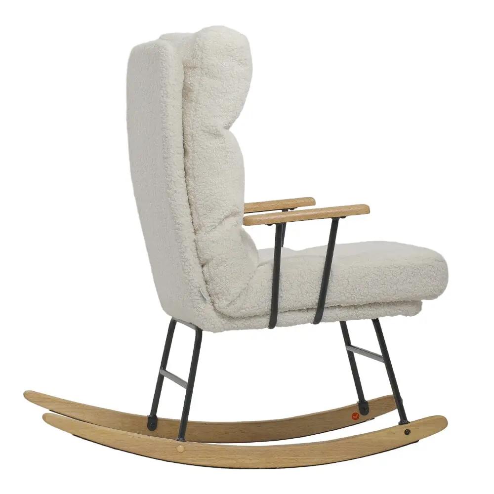 Tufted Upholstered Rocking Chair - House Comfort
