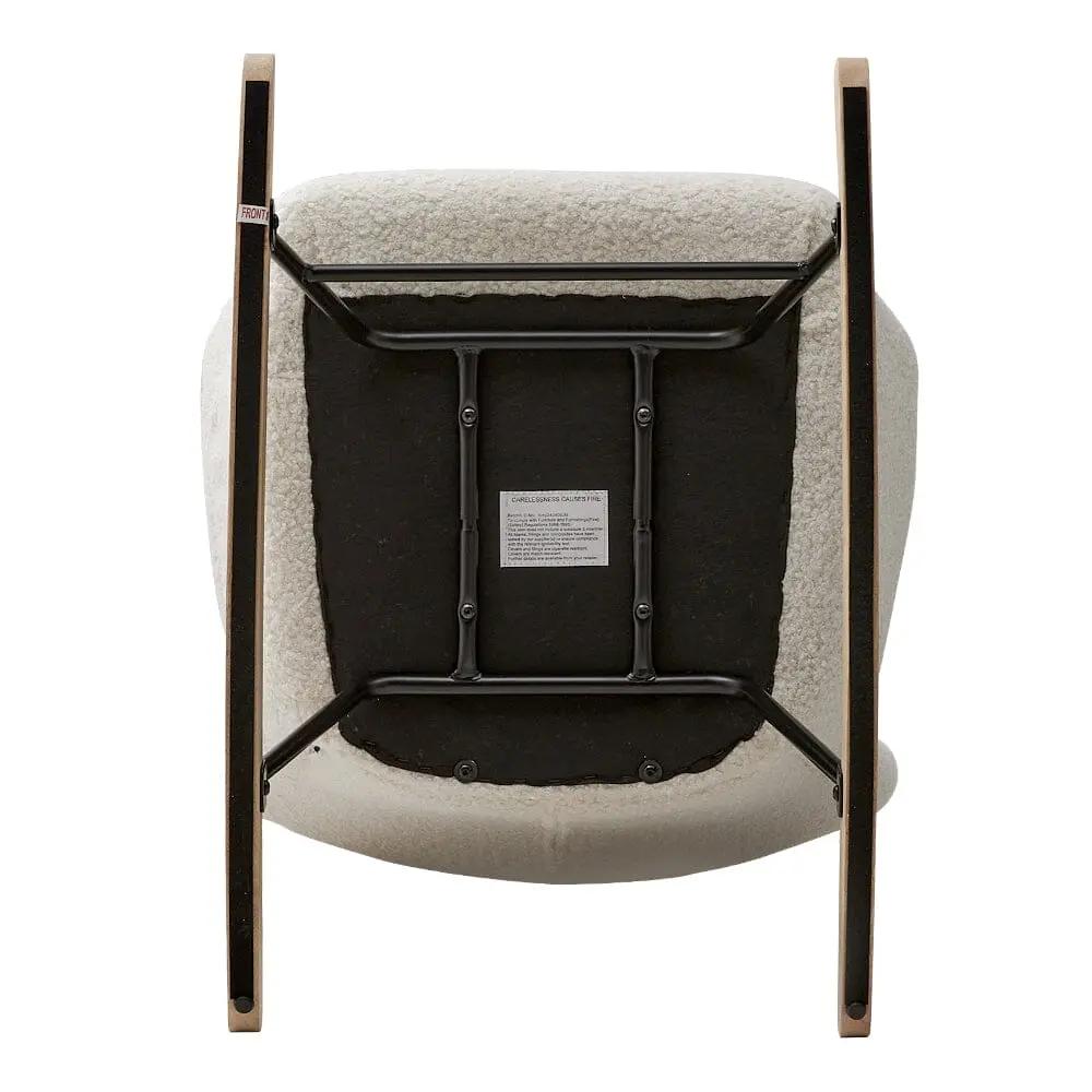 Tufted Upholstered Rocking Chair - House Comfort