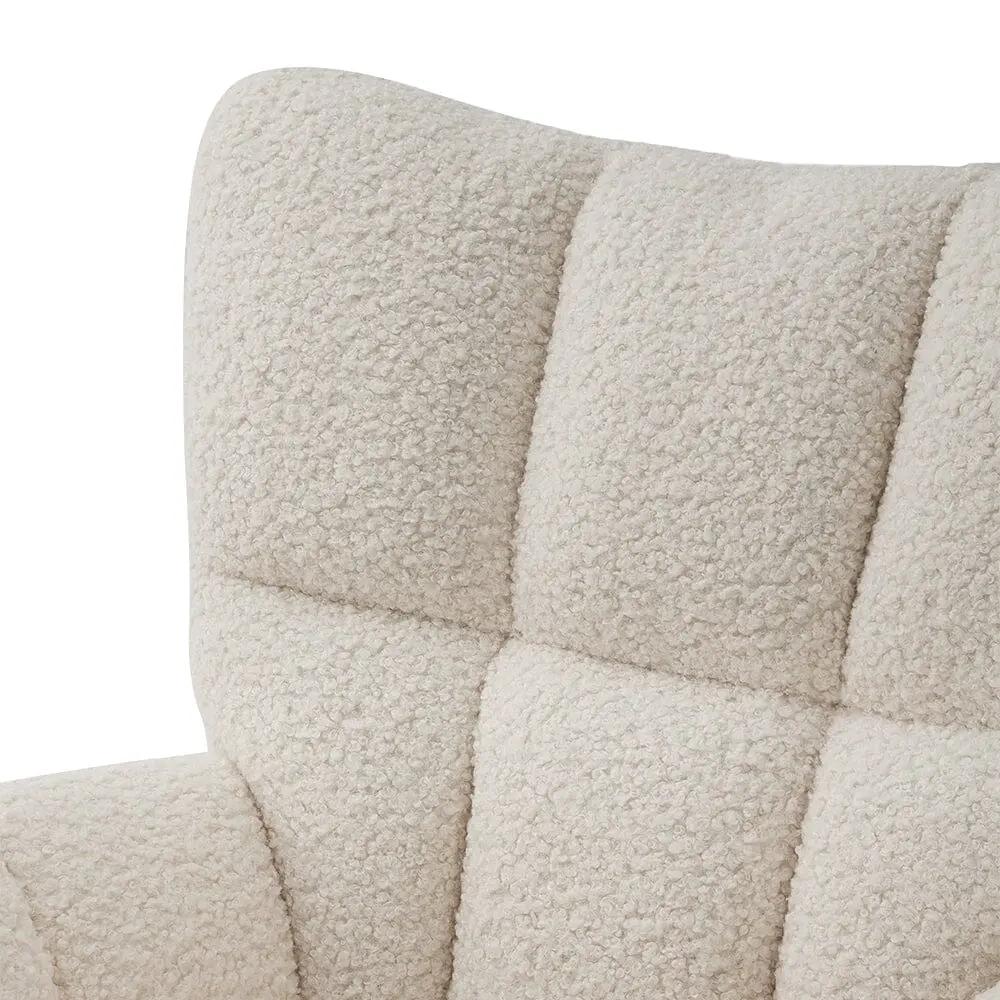 Tufted Upholstered Rocking Chair - House Comfort
